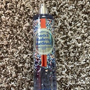 Blueberry Shortbread Body Spray. Used once. EUC Smells Great! Rare!